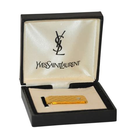 ysl gold money clip|yves Saint Laurent wallet.